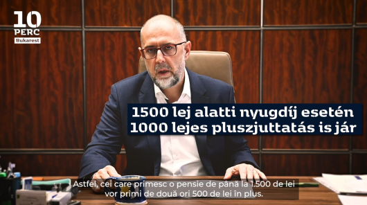 12,5 százalékkal emeljük a nyugdíjakat, a fogyatékossággal élők 13. havi juttatást kapnak, növeljük háborús veteránok juttatását és a gyerekpénzt is – Kelemen Hunor nyilatkozata 12,5 százalékkal emeljük a nyugdíjakat, a fogyatékossággal élők 13. havi juttatást kapnak, növeljük háborús veteránok juttatását és a gyerekpénzt is – Kelemen Hunor nyilatkozata